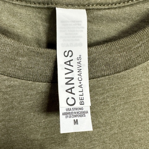 Thankful Bella Canvas short sleeve t-shirt, sz M, GUC‎ Thanksgiving Turkey - Picture 2 of 4